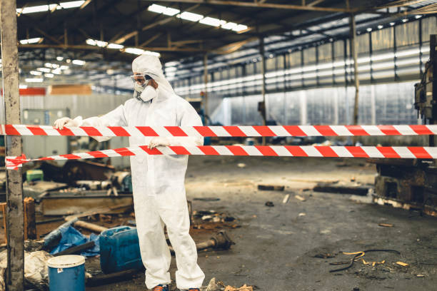Professional Unattended Death Cleanup technician working in Atlanta, IN